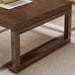 1 Rectangle Coffee Table Solid Wood Sled Single Coffee Table Clearhalo 'Coffee & Accent Tables' 'Coffee Tables' 'coffee_tables' 'furn' 'furn_coffee_tables' 'Furniture' 'Living Room Furniture' 7413588