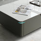 Minimalism Slate Rectangular Coffee Table White Coffee Table Set with Drawer Clearhalo 'Coffee & Accent Tables' 'Coffee Tables' 'coffee_tables' 'furn' 'furn_coffee_tables' 'Furniture' 'Living Room Furniture' 7413605