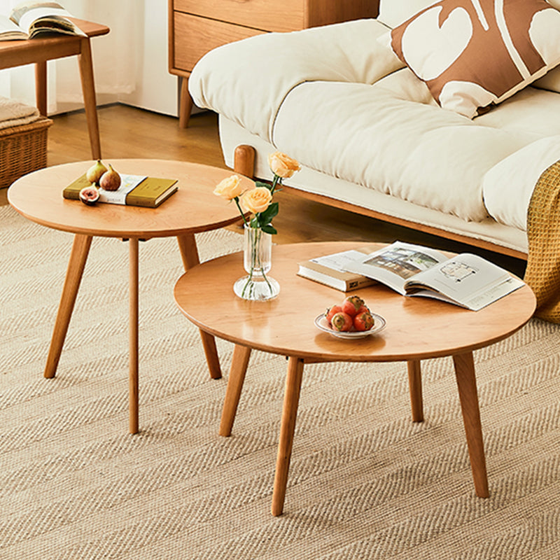 Modernistic Coffee Table Wooden 4 Legs Coffee Cocktail Table for Living Room Clearhalo 'Coffee & Accent Tables' 'Coffee Tables' 'coffee_tables' 'furn' 'furn_coffee_tables' 'Furniture' 'Living Room Furniture' 7413610