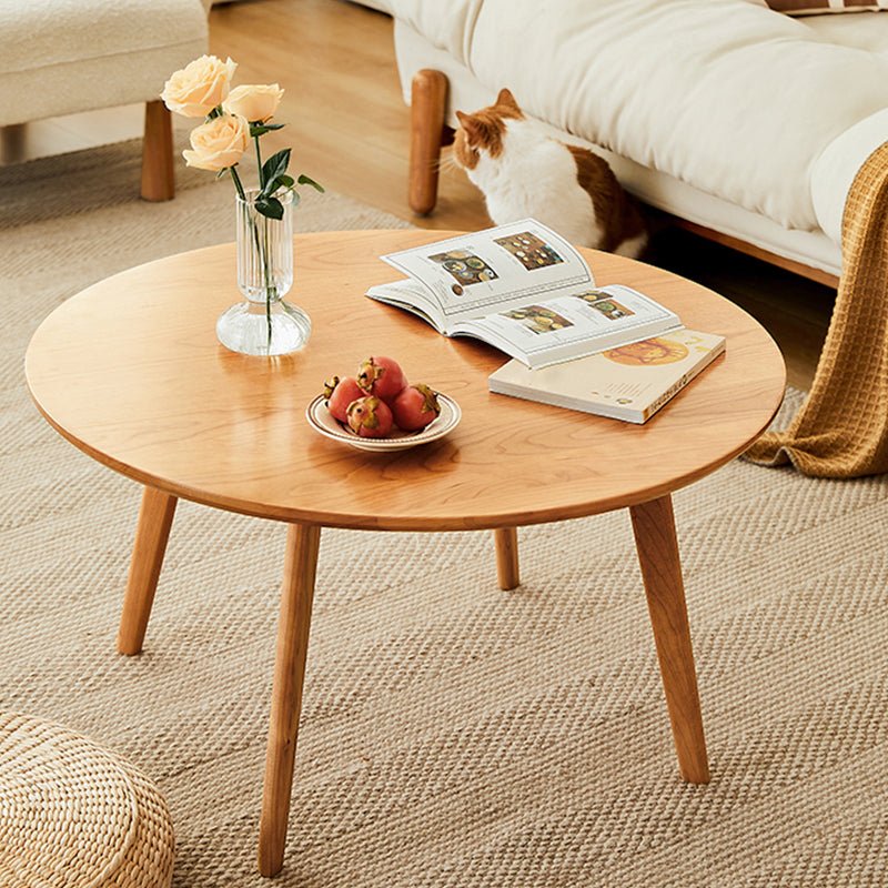 Modernistic Coffee Table Wooden 4 Legs Coffee Cocktail Table for Living Room Clearhalo 'Coffee & Accent Tables' 'Coffee Tables' 'coffee_tables' 'furn' 'furn_coffee_tables' 'Furniture' 'Living Room Furniture' 7413613