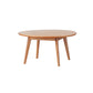 Modernistic Coffee Table Wooden 4 Legs Coffee Cocktail Table for Living Room 31"L x 31"W x 16"H Cherry Wood Clearhalo 'Coffee & Accent Tables' 'Coffee Tables' 'coffee_tables' 'furn' 'furn_coffee_tables' 'Furniture' 'Living Room Furniture' 7413614