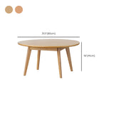 Modernistic Coffee Table Wooden 4 Legs Coffee Cocktail Table for Living Room Clearhalo 'Coffee & Accent Tables' 'Coffee Tables' 'coffee_tables' 'furn' 'furn_coffee_tables' 'Furniture' 'Living Room Furniture' 7413626