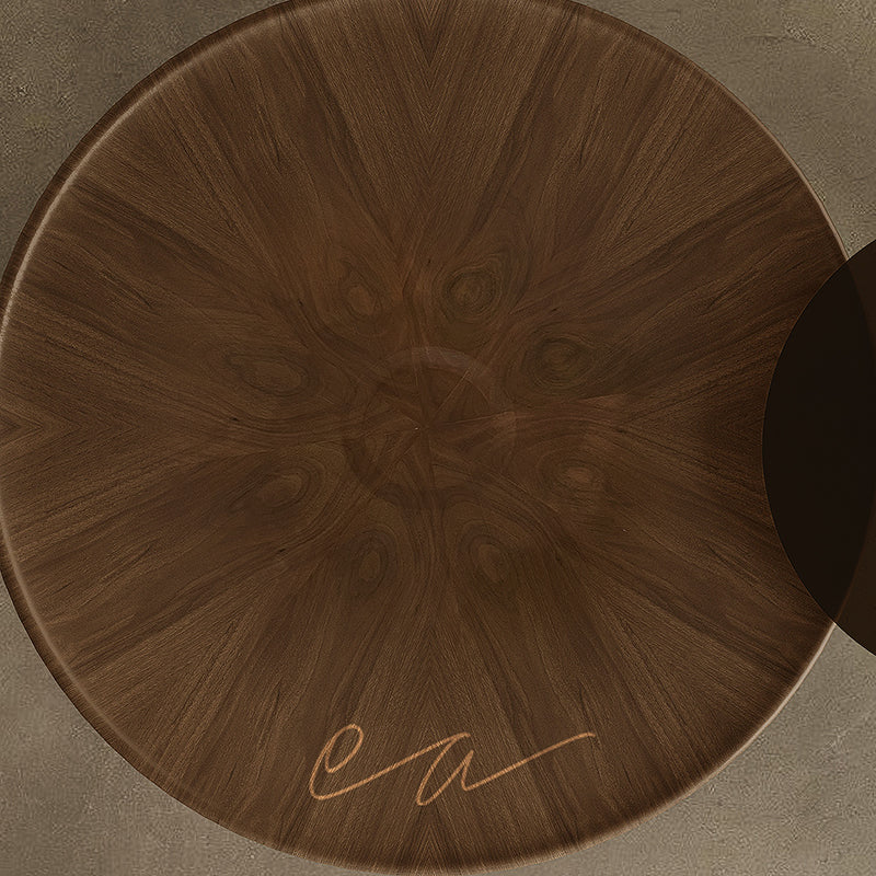 Abstract Coffee or End Table Contemporary Solid Wood Coffee Cocktail Table Clearhalo 'Coffee & Accent Tables' 'Coffee Tables' 'coffee_tables' 'furn' 'furn_coffee_tables' 'Furniture' 'Living Room Furniture' 7413634