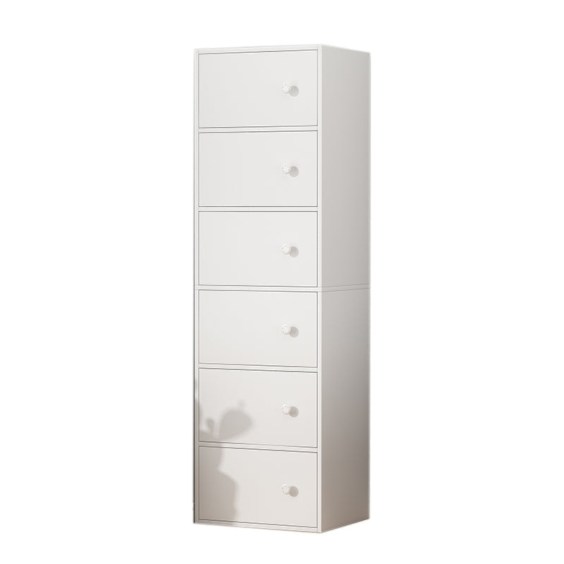 Contemporary Rectangle Accent Cabinet Manufactured Wood Knobs Accent Cabinet