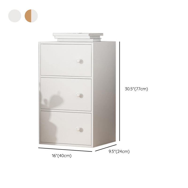 Contemporary Rectangle Accent Cabinet Manufactured Wood Knobs Accent Cabinet