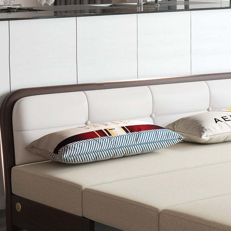 Glam Futon Sleeper Sofa Bed Pillow Back Futon Sleeper Sofa with Storage Clearhalo 'furn' 'furn_futons' 'Furniture' 'Futons & Daybeds' 'Futons' 'Living Room Furniture' 7414341