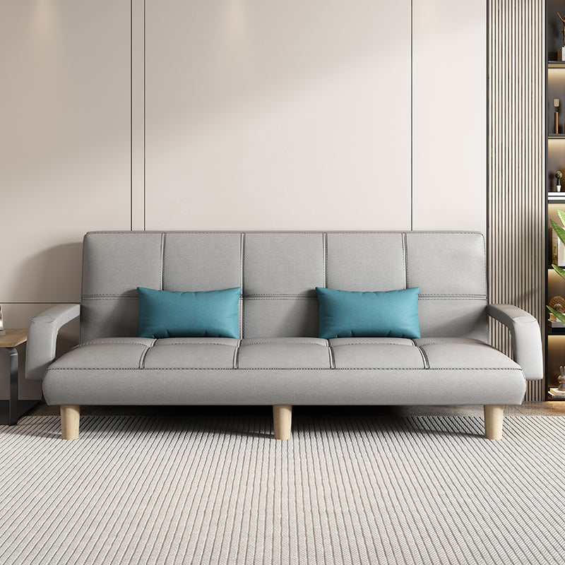Skandinavischer Futon -Schläfersofa Bettkeks Back Futon Sleeper Sofa