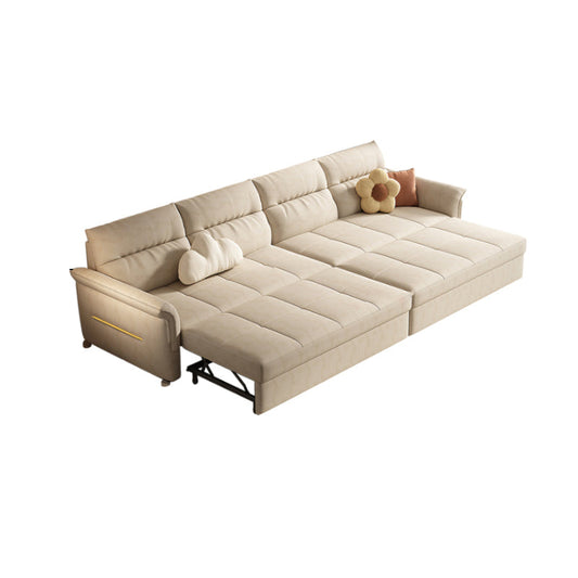 Glam White Futon e Materasso braccia svasate Futon Futon