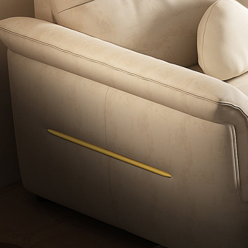 Futón y colchón glamoroso de los brazos acampanados.