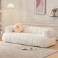 Sofa en laine de bras encastré Scandinave 23,6 "High Sofa avec oreillers