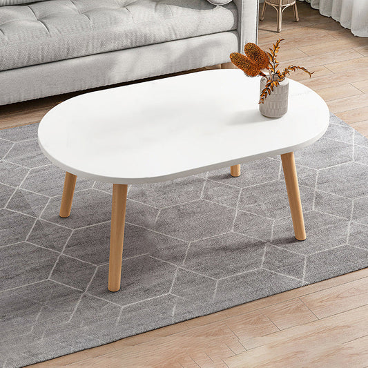 Modern Wooden Coffee Table Oval Bunching Coffee Table Set for Living Room Clearhalo 'Coffee & Accent Tables' 'Coffee Tables' 'coffee_tables' 'furn' 'furn_coffee_tables' 'Furniture' 'Living Room Furniture' 7414791