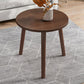 Modern Wooden Coffee Table Oval Bunching Coffee Table Set for Living Room 16"L x 16"W x 15"H Walnut Shelves Not Included Clearhalo 'Coffee & Accent Tables' 'Coffee Tables' 'coffee_tables' 'furn' 'furn_coffee_tables' 'Furniture' 'Living Room Furniture' 7414812