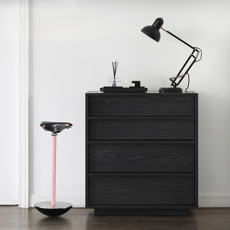 Industrial Solid Wood Accent Chest Rectangle Accent Chest with Drawer