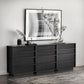 Industrial Solid Wood Accent Chest Rectangle Accent Chest with Drawer
