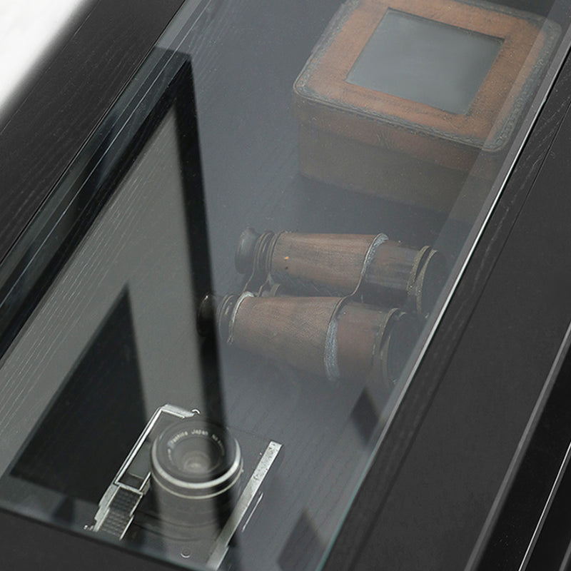 Industrial Solid Wood Accent Chest Rectangle Accent Chest with Drawer