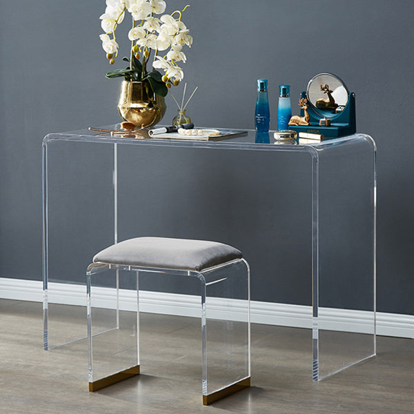 Modern Make-up Vanity Standing Glass Bedroom Makeup Vanity for Bedroom