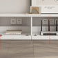 Faux Wood Media Console Contemporary White TV Stand Console with Drawers Clearhalo 'furn' 'furn_tv_stands_entertainment_centers' 'Furniture' 'Living Room Furniture' 'TV Stands & Entertainment Centers' 'TV Stands & Media Storage Furniture' 'tv_stands_entertainment_centers' 7415363