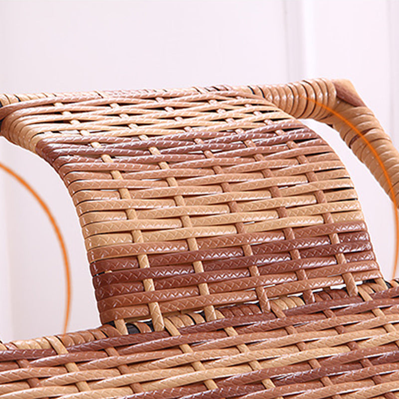 Indoor Rattan Rocking Chair Mid-Century Modern Rocking Chair Clearhalo 'Chairs & Seating' 'furn' 'furn_rocking_chairs' 'Furniture' 'Living Room Furniture' 'Rocking Chairs' 'rocking_chairs' 7415444
