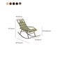 Indoor Rattan Rocking Chair Mid-Century Modern Rocking Chair Clearhalo 'Chairs & Seating' 'furn' 'furn_rocking_chairs' 'Furniture' 'Living Room Furniture' 'Rocking Chairs' 'rocking_chairs' 7415448