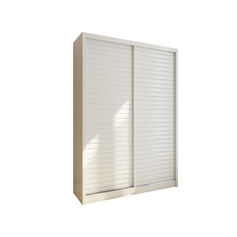 Armario de madera de armón de armario de estilo contemporáneo con puerta corredera para dormitorio