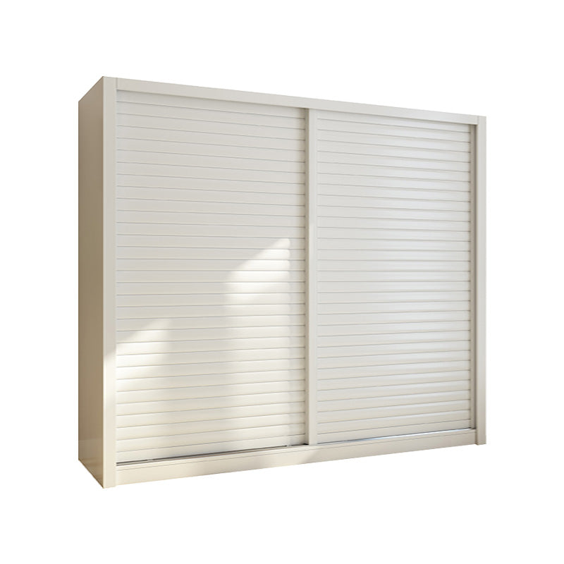 Armario de madera de armón de armario de estilo contemporáneo con puerta corredera para dormitorio