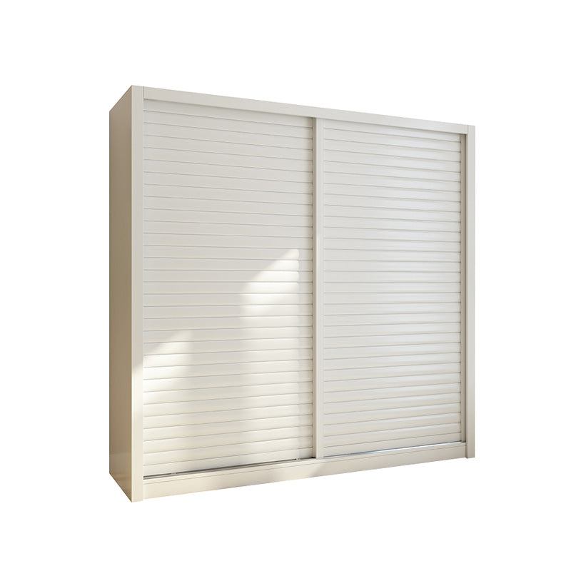 Armario de madera de armón de armario de estilo contemporáneo con puerta corredera para dormitorio