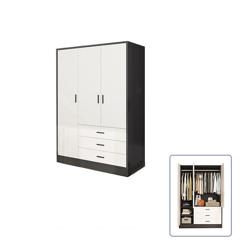 Rectangular Wardrobe Cabinet Modern Simple Wooden Wardrobe Closet https: res.litfad.com site img item 2023 02 10 7415536 1200x1200.jpg 3 Clearhalo 'Armoires & Wardrobes' 'armoires_wardrobes' 'Bedroom Furniture' 'furn' 'furn_armoires_wardrobes' 'Furniture' 7415536