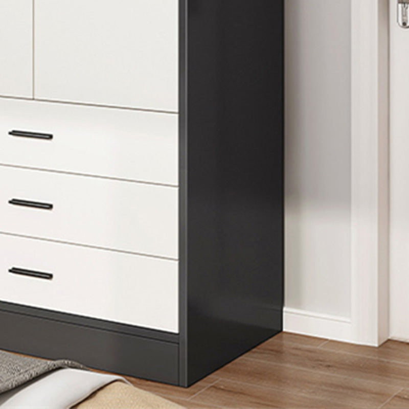 Rectangular Wardrobe Cabinet Modern Simple Wooden Wardrobe Closet Clearhalo 'Armoires & Wardrobes' 'armoires_wardrobes' 'Bedroom Furniture' 'furn' 'furn_armoires_wardrobes' 'Furniture' 7415545