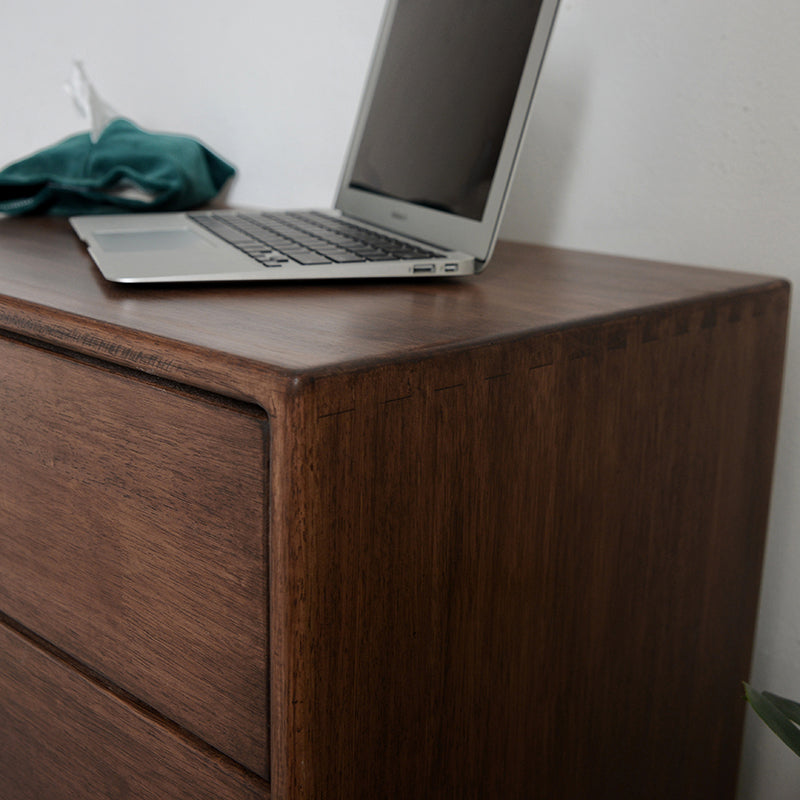 Traditional Horizontal Double Dresser Wood Storage Bachelor Chest for Bedroom Clearhalo 'Bedroom Furniture' 'Dressers & Chests' 'dressers_chests' 'furn' 'furn_dressers_chests' 'Furniture' 7416053