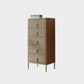 Glam Vertical Dresser 3/4/5 cassetti per il soggiorno per soggiorno