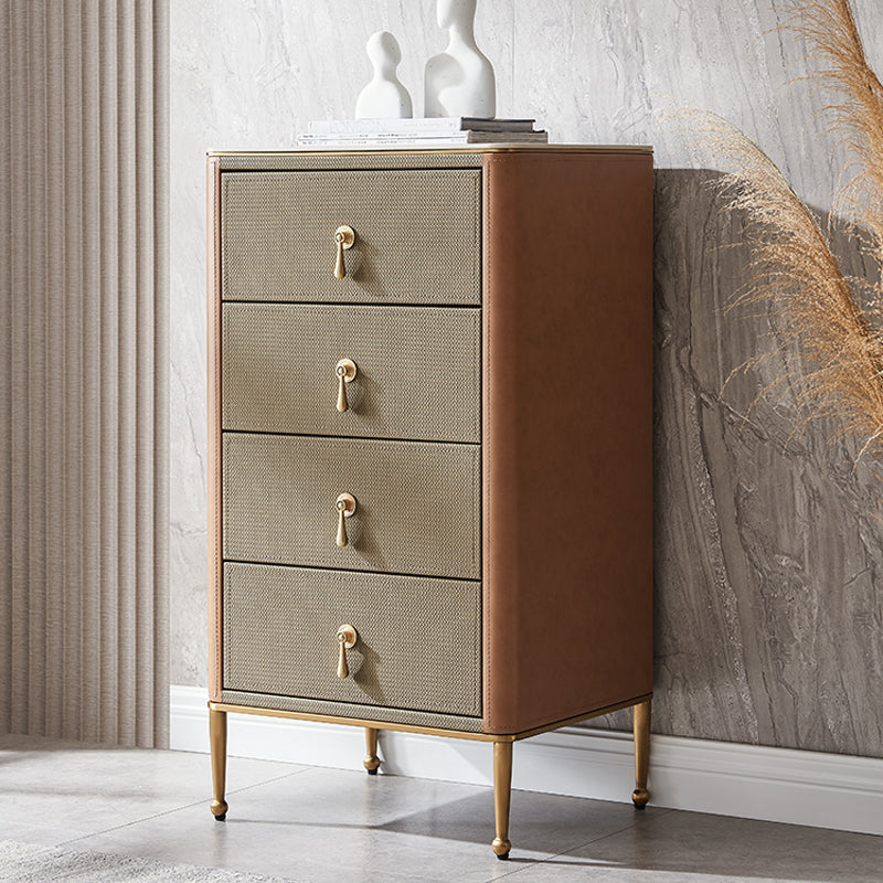Glam Vertical Dresser 3/4/5 cassetti per il soggiorno per soggiorno