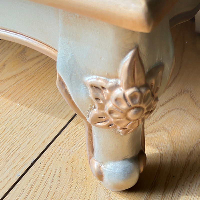 Wooden TV Media Console Glam Media Console TV Stand with 2 Drawers Clearhalo 'furn' 'furn_tv_stands_entertainment_centers' 'Furniture' 'Living Room Furniture' 'TV Stands & Entertainment Centers' 'TV Stands & Media Storage Furniture' 'tv_stands_entertainment_centers' 7416225