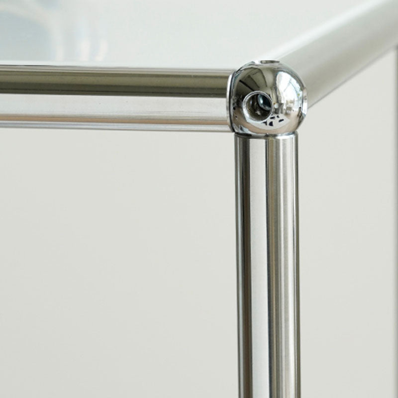 Moderno server da pranzo in metallo server con porte per soggiorno