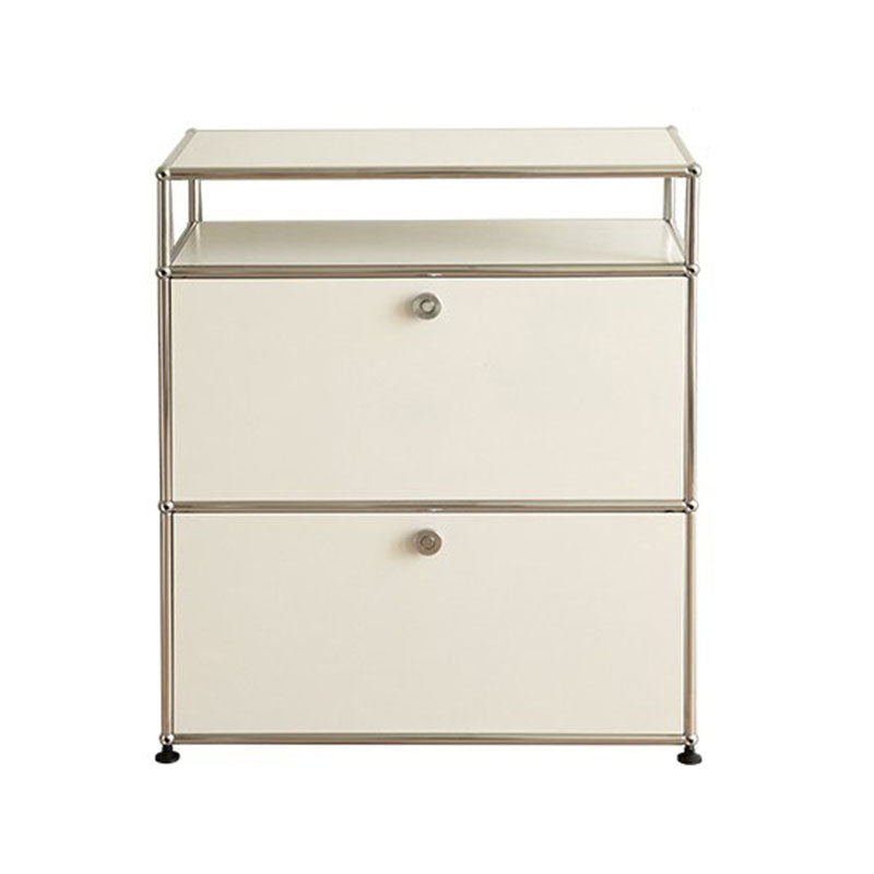 Moderno server da pranzo in metallo server con porte per soggiorno