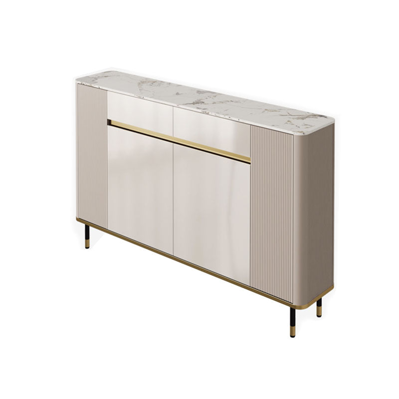 Contemporary Style Engineered Wood Buffet Stand Adjustable Shelving Credenza https: res.litfad.com site img item 2023 02 16 7416332 1200x1200.jpg Clearhalo 'buffet_sideboard' 'Buffets & Sideboards' 'furn' 'furn_buffet_sideboard' 'Furniture' 'Kitchen & Dining Furniture' 7416332