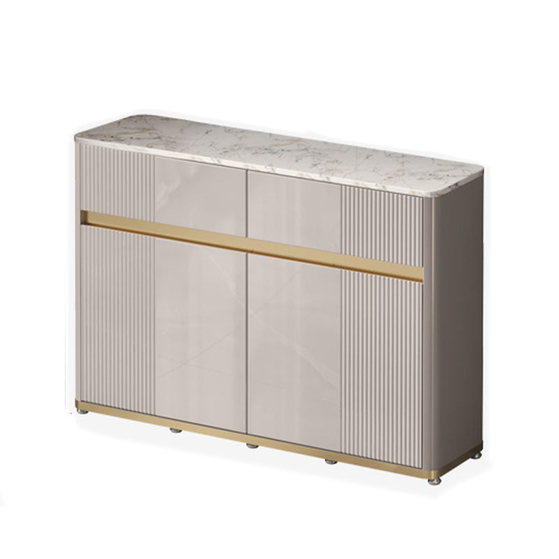 Contemporary Style Engineered Wood Buffet Stand Adjustable Shelving Credenza https: res.litfad.com site img item 2023 02 10 7416344 1200x1200.jpg Clearhalo 'buffet_sideboard' 'Buffets & Sideboards' 'furn' 'furn_buffet_sideboard' 'Furniture' 'Kitchen & Dining Furniture' 7416344