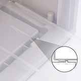 Archivo de cajón de plástico de archivo transparente moderno para la oficina para la oficina