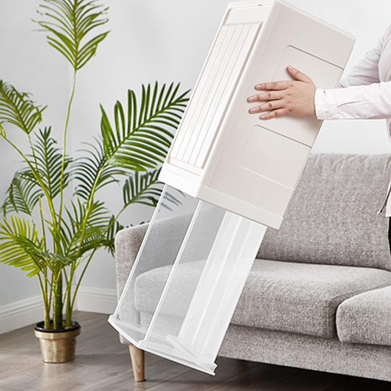 Archivo de cajón de plástico de archivo transparente moderno para la oficina para la oficina