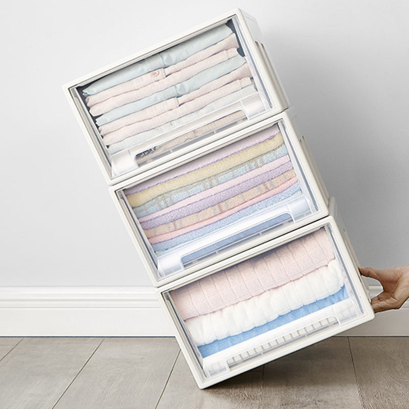 Archivo de cajón de plástico de archivo transparente moderno para la oficina para la oficina