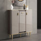 Buffet in stile glam sideboard cucina grigio a buffet con cassetto e conservazione
