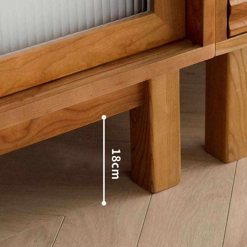 TABELLA SIGHTANDA IN LEGNO MODERNA 3 cassetti Sideboard con armadi per sala da pranzo