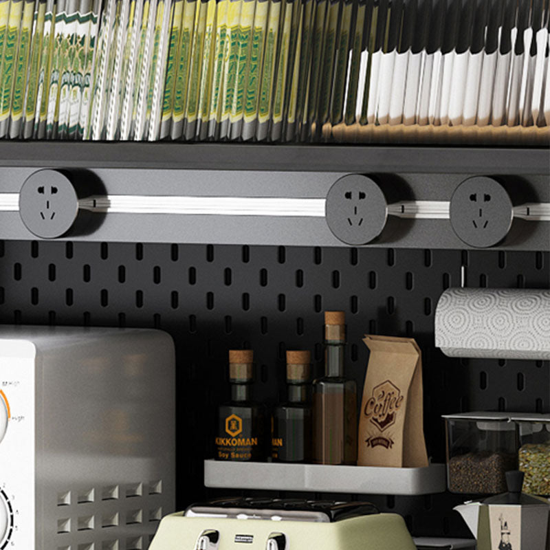 Puertas correderas contemporáneas Mesa de buffet de madera maciza con 3 cajones