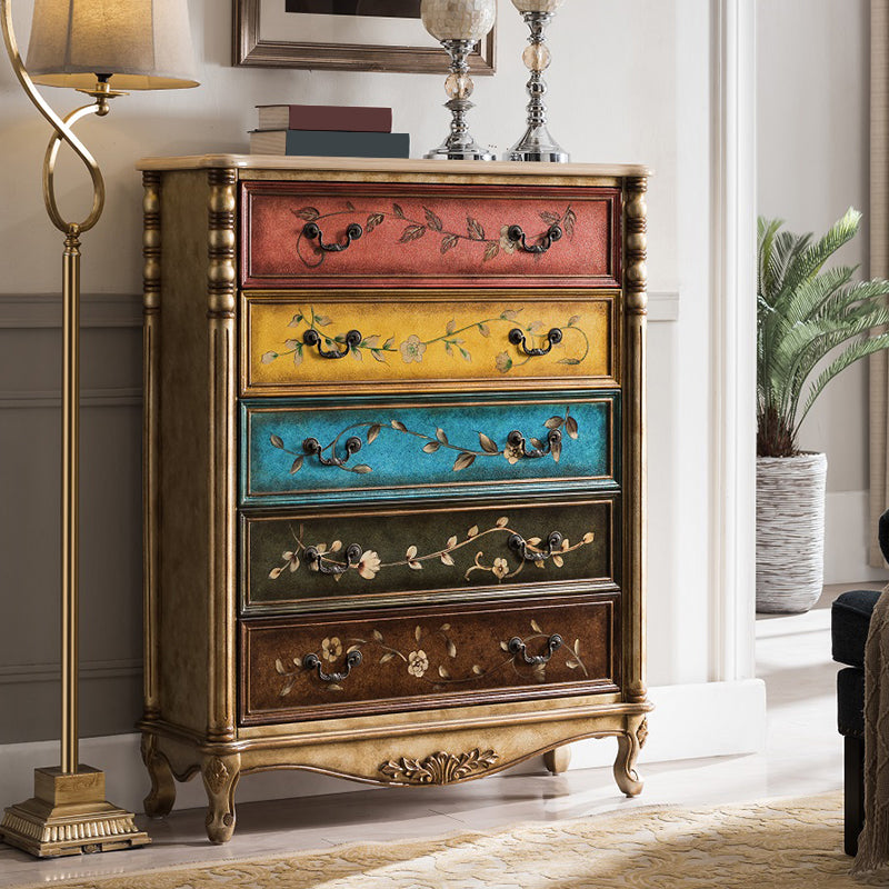 Moderno moderno secolo di accento del rettangolo del torangolo con cassetti