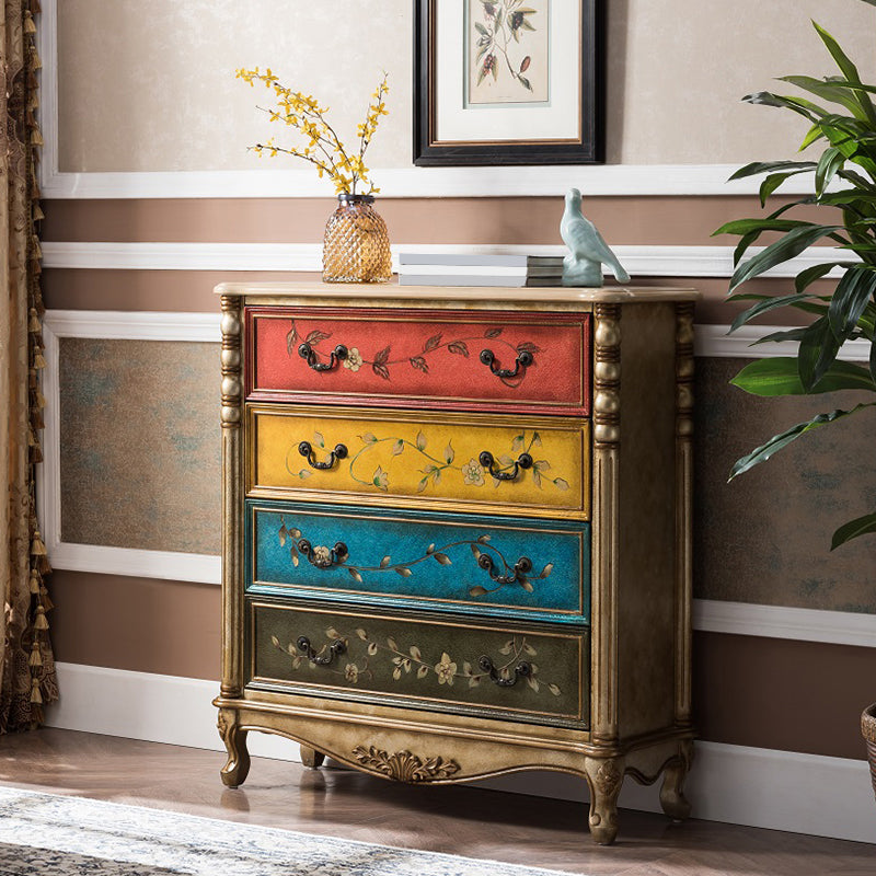 Moderno moderno secolo di accento del rettangolo del torangolo con cassetti