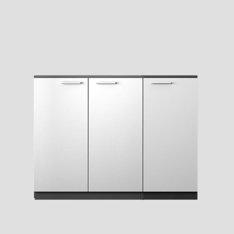 Medieval Modern Storage Filing Cabinet Wooden Frame Lateral File Cabinet 47"L x 16"W x 31"H White Clearhalo 'Filing Cabinets' 'filling_cabinets' 'furn' 'furn_filling_cabinets' 'Furniture' 'Office Furniture' 7418459