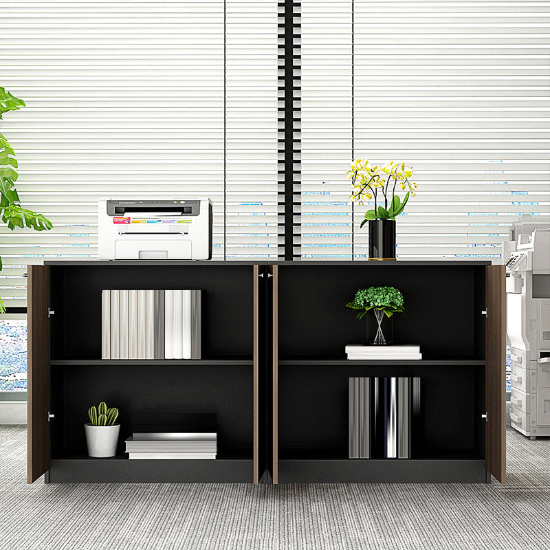 Medieval Modern Storage Filing Cabinet Wooden Frame Lateral File Cabinet Clearhalo 'Filing Cabinets' 'filling_cabinets' 'furn' 'furn_filling_cabinets' 'Furniture' 'Office Furniture' 7418461