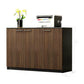 Medieval Modern Storage Filing Cabinet Wooden Frame Lateral File Cabinet 47"L x 16"W x 31"H Brown Clearhalo 'Filing Cabinets' 'filling_cabinets' 'furn' 'furn_filling_cabinets' 'Furniture' 'Office Furniture' 7418464
