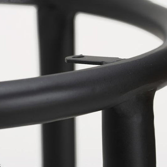 Backless Dining Stool Round Armless Bar Stool with Metal Base Clearhalo 'Bar Furniture' 'Bar Stools' 'bar_stools' 'furn' 'furn_bar_stools' 'Furniture' 'Kitchen & Dining Furniture' 7419264