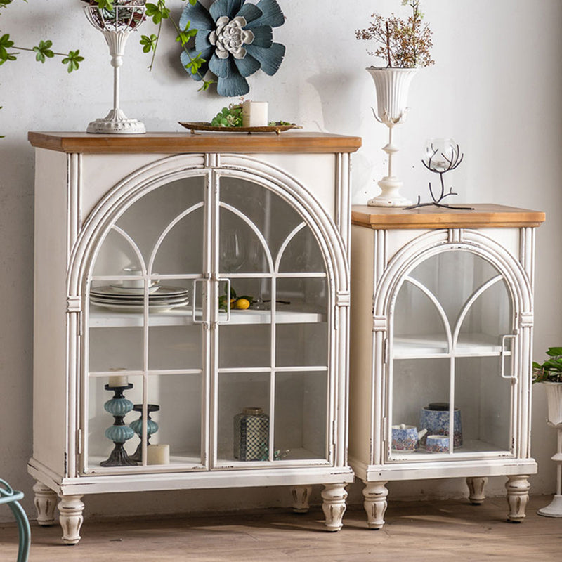 Tradizionale per le porte in vetro Explay mobile in legno in legno per sala da pranzo