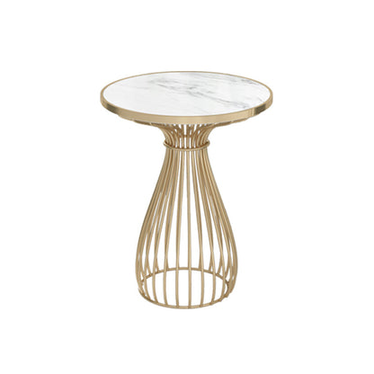 Traditional Luxury Dining Table Stone Fixed Dinette Table for Indoor